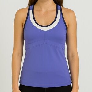 Purple Racerback Athletic Tank Top